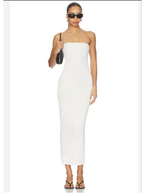 Entire Studios| Bandeau Dress|OffWhite| XXS